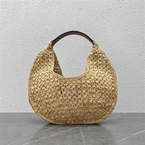 celine raffia hobo